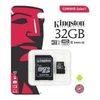 ราคา Kingston Canvas เลือกการ์ดหน่วยความจํา microSDHC Class 10 ขนาด 16GB / 32GB SDCS/16GB SDCS/32GB (48510531018)