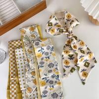 ราคา [PS-พร้อมส่งในไทย] ริบบิ้นผูกผมผ้าซาตินโทนสีเหลืองแฟชั่นเกาหลี ขนาดความยาว 6.5x96 cm. ผ้าเงาผ้าลื่น ไม่กินเส้นผม ไม่อับ (42403568856)