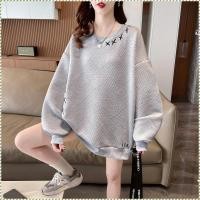 ราคา 【สบายระบายอากาศ】เสื้อกันหนาวผู้หญิง สไตล์เกาหลี เสื้อแขนยาว (52156034035)