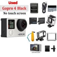 ราคา กล้อง GoPro HERO 4 Black Sports Camera สำหรับ Vlog 4K กล้อง GoPro 4 Silver Action Camera มือสอง (48660063034)
