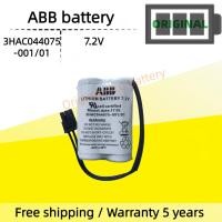 ราคา เอบีบี 3HAC044075-001/01 แบตเตอรี่ 7.2V ABB หุ่นยนต์ SMB อุปกรณ์แบตเตอรี่ 3HAC044075 แบตเตอรี่ IRB1400 1410 ใหม่ (46312679886)