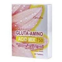 ราคา กลูต้า-อะมิโน แอซิด มิกซ์ 750 Giffarineผิวขาวใส ปลอดภัย ช่วยให้ตับขับสารพิษได้ดีอาหารเสริมแอล-กลูตาไธโอน ผสมแอล-กลูตามี (8436881498)