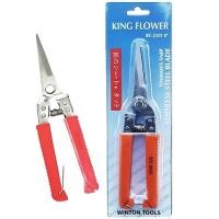 ราคา KING FLOWER กรรไกรตัดฝ้า รุ่น BC-2101-8 ขนาด 8 นิ้ว กรรไกรตัดทีบาร์ ปากตรง WINTON TOOLs ฝ้าทีบาร์ โครงฝ้า (25506537807)