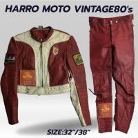 ราคา เสื้อแจ็คเกตหนังHarron vintage80's งานเยอรมันแท้ หนังแท้ทั้งตัว (42076135200)