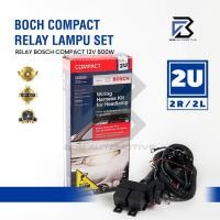 ราคา [COMPACT] ชุดสายรีเลย์ไฟหน้ารถ H4 D3500 2 รีเลย์ 12v สําหรับ 2 ไฟหน้ารถสากล (26237236405)