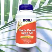 ราคา น้ำมันเมล็ดยี่หร่าดำ Black Cumin Seed Oil 1000 mg 60 Softgels (Now Foods®) (12160600186)