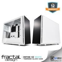 ราคา Fractal Design Define S2 เคสกระจกนิรภัยสีขาว [ATX, Matx, Mini-ITX] (23443497297)