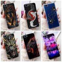 ราคา สําหรับ Huawei Y5 Lite (2018) / Y5 2018 / Y5 Prime (2018) DRA-LX2 DRA-LX5 ใหม่แฟชั่น Dragon Spider สไตล์ซิลิโคน TPU เคสโทรศัพท์ (26576152092)