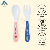 ราคา ชุดช้อนส้อมเด็กลายน่ารัก / ชุดช้อนส้อมเด็กลายการ์ตูน (47602536801)