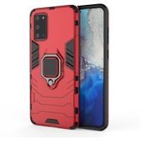 ราคา Samsung A51 - Black Panther Slim Stand Ring Armor Case กันกระแทก (40855741896)