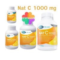 ราคา NAT C 1000 MG. แนทซี วิตามินซี 1000 มก. Vitamin C MEGA We care เมก้าวีแคร์ natc (28423679020)