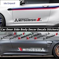 ราคา Mitsubishi สติกเกอร์กันรอยขีดข่วน ป้องกันรอยขีดข่วน สําหรับตกแต่งประตูรถยนต์ ฟิล์มติดรถ สติ๊กเกอร์ ติดรถยนต์​ สติกเกอร์ต (48552347683)