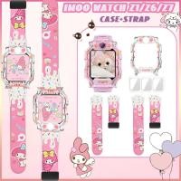 ราคา 3PCS สายเคเบิลสำหรับ Imoo Z7 Imoo Z1 Imoo Z6, สายรัด Melody + Cut Cat Caws กรณีน่ารัก IMOO Z1 / Z6 / Z7สายนาฬิกา Case (26187555619)