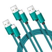 ราคา Basesailor สําหรับ iPhone 17 16 Pro Max สายชาร์จ, สาย USB to USB C, Type C ชาร์จสายไฟสําหรับ Apple 17e 15 iPad 10 Air 4 5,Samsung Galaxy S26 S25 S24 S23,สีเขียว,3 3.3/6.6/1 (52809909952)