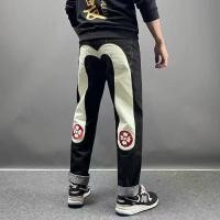 ราคา สไตล์ใหม่ Weiguan Fu の God Jeans Same Style Unique Cherry Blossom ปัก Skull Mecha Multi-pocket Stra (58012361174)