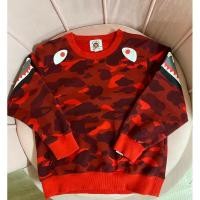 ราคา เสื้อแขนยาวสีแดงมือ2bape (23283529386)