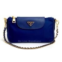 ราคา PRADA Tessuto Nylon Saffiano Crossbody Bag (รับประกันสินค้าแท้) (25158924583)