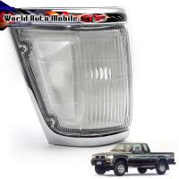 ราคา เสื้อไฟหรี่มุม ข้างขวา ฝาขาว ขอบโครเมี่ยม Rh Hilux LN111 4WD 4x4 Toyota Toyota Hilux LN111 4WD 4x4 ปี1988 - 1997 (8223274311)