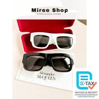 ราคา Alexander McQueen Square 3 Sunglasses ของแท้ AM0449S (25614515957)