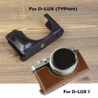 ราคา Leica Micro กระเป๋ากล้องเดี่ยว D-LUX7 ซองหนัง Leica D7 Retro ฐานครึ่งหนังแท้ D-LUX TYP109 (46109484815)