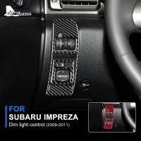 ราคา AIRSPEED คาร์บอนไฟเบอร์สําหรับ Subaru Impreza 2009-2011 ไฟหน้ารถและกระจกปรับสวิทช์กรอบภายในอัพเกรดอุปกรณ์เสริม (52410823139)