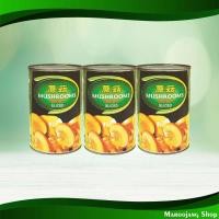 ราคา เห็ดแชมปิญองสไลซ์ กู่หลง 400 กรัม (3กระป๋อง) Sliced Champignon Mushrooms Gulong (25801414402)