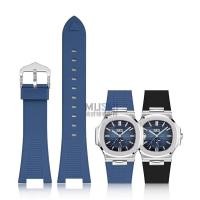 ราคา Watch accessories for Patek Philippe Nautilus 5711 5712 5726 5980 liquid silicone watch strap 25mm-12mm Bracelet (50160219793)