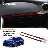 ราคา Real Soft Carbon Fiber For Subaru BRZ Toyota GT86 2012-2016 2017 2018 2019 2020 LHD RHD Car Co-pilo (46254159691)