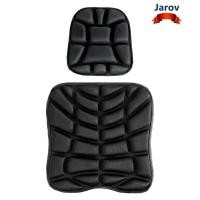 ราคา JAROV แผ่นรองเบาะนั่งมอเตอร์ไซค์,เบาะ EVA นุ่มสบายเบาะรองนั่ง,พื้นผิวโฟมสีดําดูดซับแรงกระแทกผ้าคลุมเบาะระบายอากาศรถจักรยานยนต์ (52058713979)