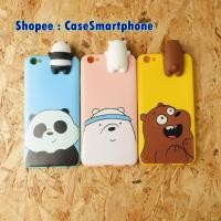 ราคา VIVO V5 / V5s / V5Lite เคสซิลิโคน สามหมีจอมป่วน (340131894)