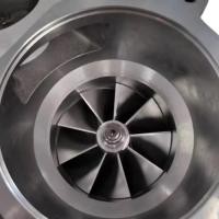 ราคา 06K145722H IS38 Upgrade 650HP GTX3076R Dual Ceramic Ball Bearing Turbocharger Hybrid Turbo for Audi (54955850034)