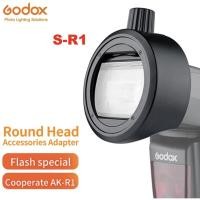 ราคา พร้อมส่ง Godox S-R1 อะเเดปเตอร์ริงเเพลช สำหรับ Godox V860II V850II TT685 TT600 ตัวแปลงใส่ Godox AK-R1 (24446542311)