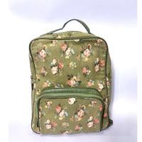 ราคา Ssamzie Flowers Backpack กระเป๋าเป๋ มือสอง ผ้าแคนวาส งานแบรนด์ (24935306676)
