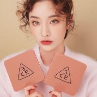 ราคา (#ของแท้ %)3CE MOOD RECIPE SQUARE HAND MIRROR #ROSE BEIGE (7422399770)