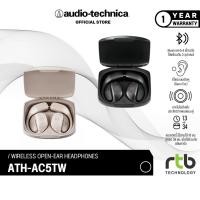 ราคา Audio-Technica ATH-AC5TW หูฟังไร้สาย Wireless Open-Ear Headphones (45106307095)