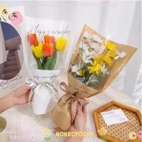 ราคา Nondyye 20/30 ชิ้นถุงบรรจุช่อดอกไม้, ปลอกแขนบรรจุดอกกุหลาบพลาสติก, ถุงบรรจุภัณฑ์ดอกกุหลาบเดี่ยวใสความจุขนาดใหญ่วันวาเลนไทน์ (25991442156)