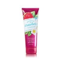 ราคา Bath and Body cream Bourbon Strawberry & Vanilla (1522841093)