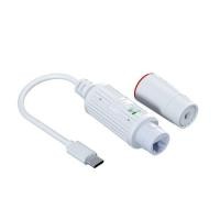 ราคา COO Type C POE Splitter 48V to 5V Power Converter ข้อมูล 100Mbps สําหรับกล้องรักษาความปลอดภัย (48263408813)