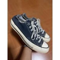 ราคา Converse All Star สีกรม ไซร้ 42/27 มือสองของแท้ (28791499293)