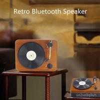ราคา 2020 retro bluetooth speaker new mini portable creative gift vinyl record phonograph mini speaker (51157332736)