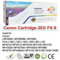ราคา หมึกพิมพ์ Canon FAX-L100/ L120/ L140/ L160 (Cartridge-303/ FX-9) สีดำ Full Color (9837386109)