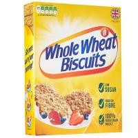 ราคา โฮลวีทอาหารเช้าข้าวสาลีอบชนิดชิ้น 430กรัม Whole Wheat Biscuits Cereal 430g. [หมายเลขบาร์โค้ด 5010029003222 ] (54712599855)