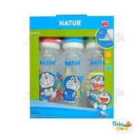 ราคา ขวดนม Natur โดราเอม่อน 8 ออนซ์ คอแคบ แพค 3 ขวด ⭐️Babyworld⭐️ (2151009214)