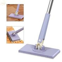 ราคา AWNGD No Wash Lazy Mops, เครื่องมือทําความสะอาดบ้านเปียกและแห้งใช้ Clever Mini Mop, ผ้าอัตโนมัติสะดวกเปลี่ยน Snap-Grip ฝุ่นแบบใช้แล้วทิ้ง (55612130516)