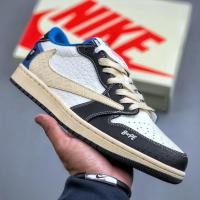 ราคา Travis Scott X Fragment Design X Air Jordan 1 low & SP SJ2068-122 (57663094129)