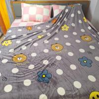 ราคา ผ้าห่มนาโน Nano blanket ขนาด ( 5ฟุต 150*200 // 7ฟุต 200*230ซม. ) สัมผัสนุ่ม ห่มอุ่น (25791537975)