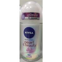 ราคา นีเวีย โรลออน เพิร์ล&บิวตี้ 50มล. NIVEA Roll on pearl&beauty 50ml. (15146352042)