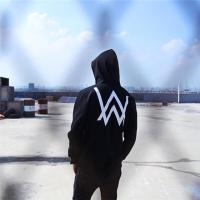 ราคา เสี้อกันหนาวมีฮู้ดสีดำสกรีนลาย Alan Walker DJ (1470098725)