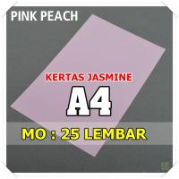 ราคา กระดาษกระดาษแข็ง Jasmine A4 PINK PEACH (29906146551)
