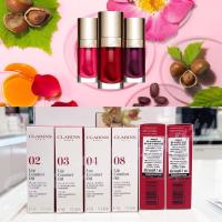 ราคา CLARINS Lip Comfort Oil 7ml และ CLARINS Lip oil Balm 2.9g (ฉลากไทย) (27344714050)